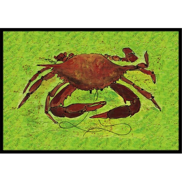 Carolines Treasures 36 x 24 in. Crab Indoor Or Outdoor Doormat 8127-JMAT - main